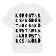 Köröstarcsa ordlek t-shirt