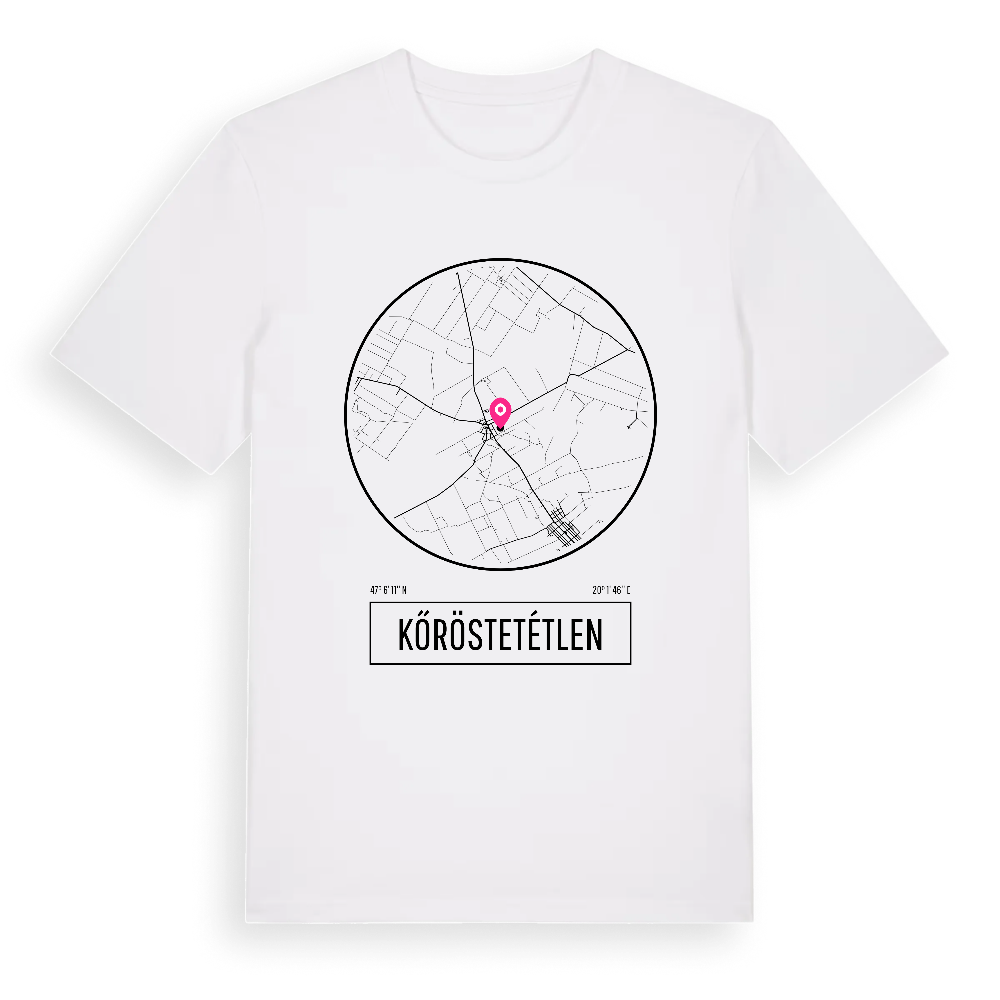 Kőröstetétlen t-shirt – White, i miljö