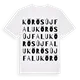 Körösújfalu ordlek t-shirt