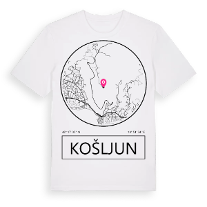 Košljun t-shirt – ekologisk bomull t-shirt från Pinshirt