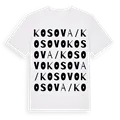 Kosova / Kosovo ordlek t-shirt