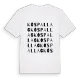 Kóspallag ordlek t-shirt