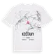 Košťany karta t-shirt