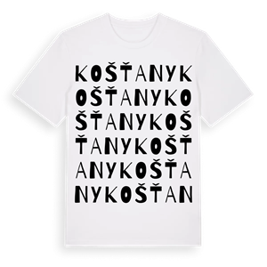 Košťany ordlek t-shirt – ekologisk bomull t-shirt från Pinshirt