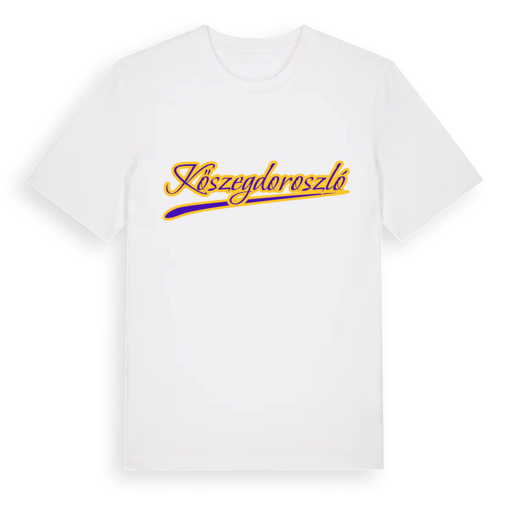 Kőszegdoroszló baseball t-shirt – White, i miljö