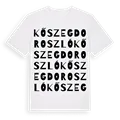 Kőszegdoroszló ordlek t-shirt