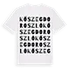 Kőszegdoroszló ordlek t-shirt
