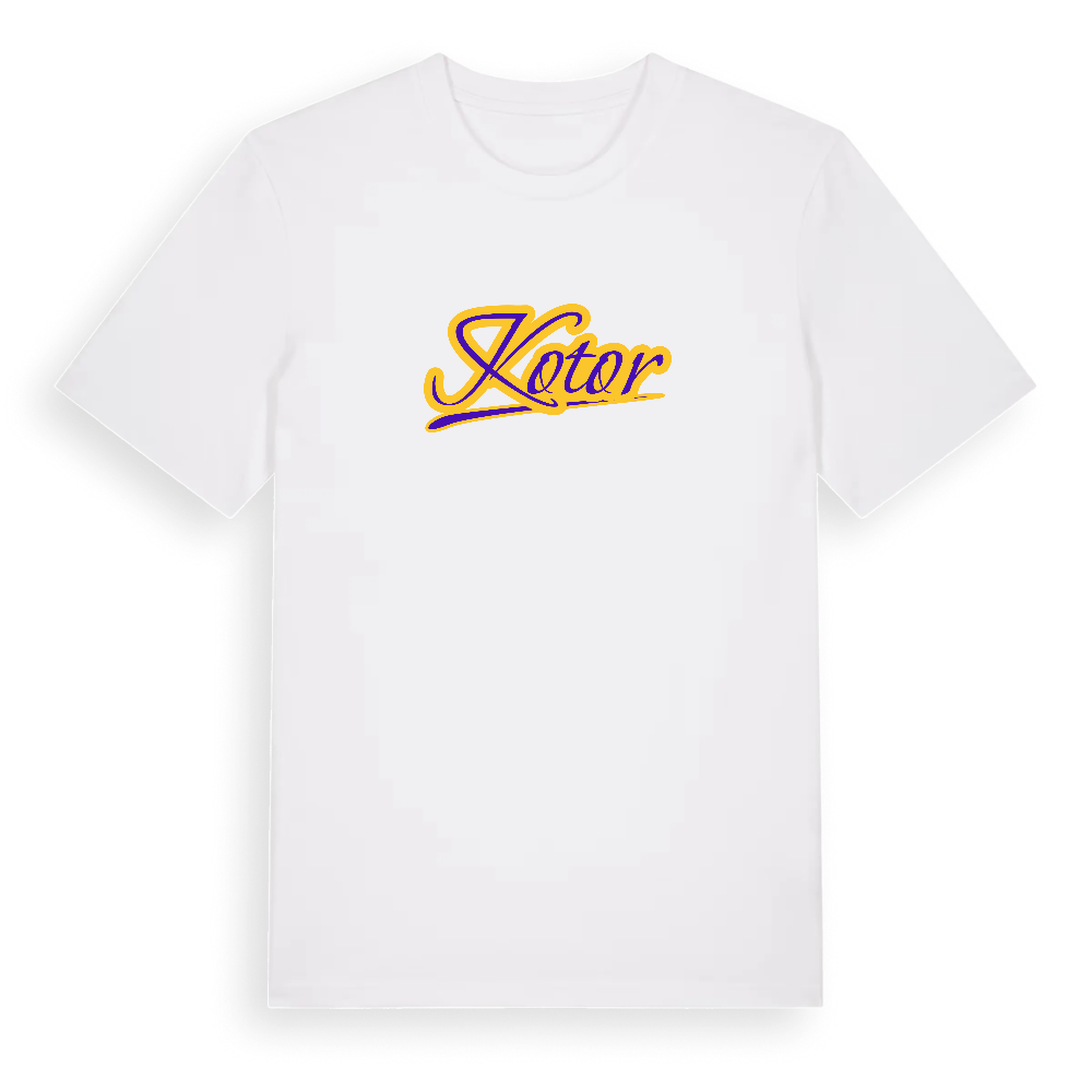 Kotor baseball t-shirt – White, i miljö