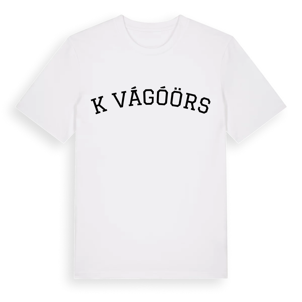 Kővágóörs böjd t-shirt – White, i miljö