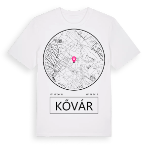 Kővár t-shirt – ekologisk bomull t-shirt från Pinshirt
