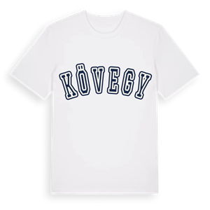 Kövegy college t-shirt – ekologisk bomull t-shirt från Pinshirt