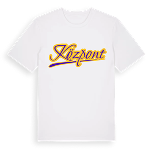 Központ baseball t-shirt – ekologisk bomull t-shirt från Pinshirt