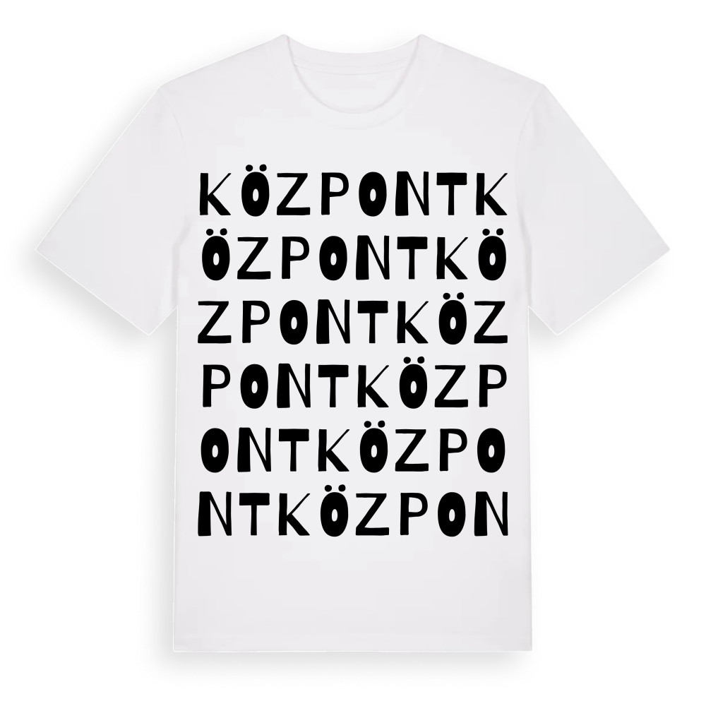 Központ ordlek t-shirt – White, i miljö