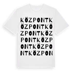 Központ ordlek t-shirt – ekologisk bomull t-shirt från Pinshirt