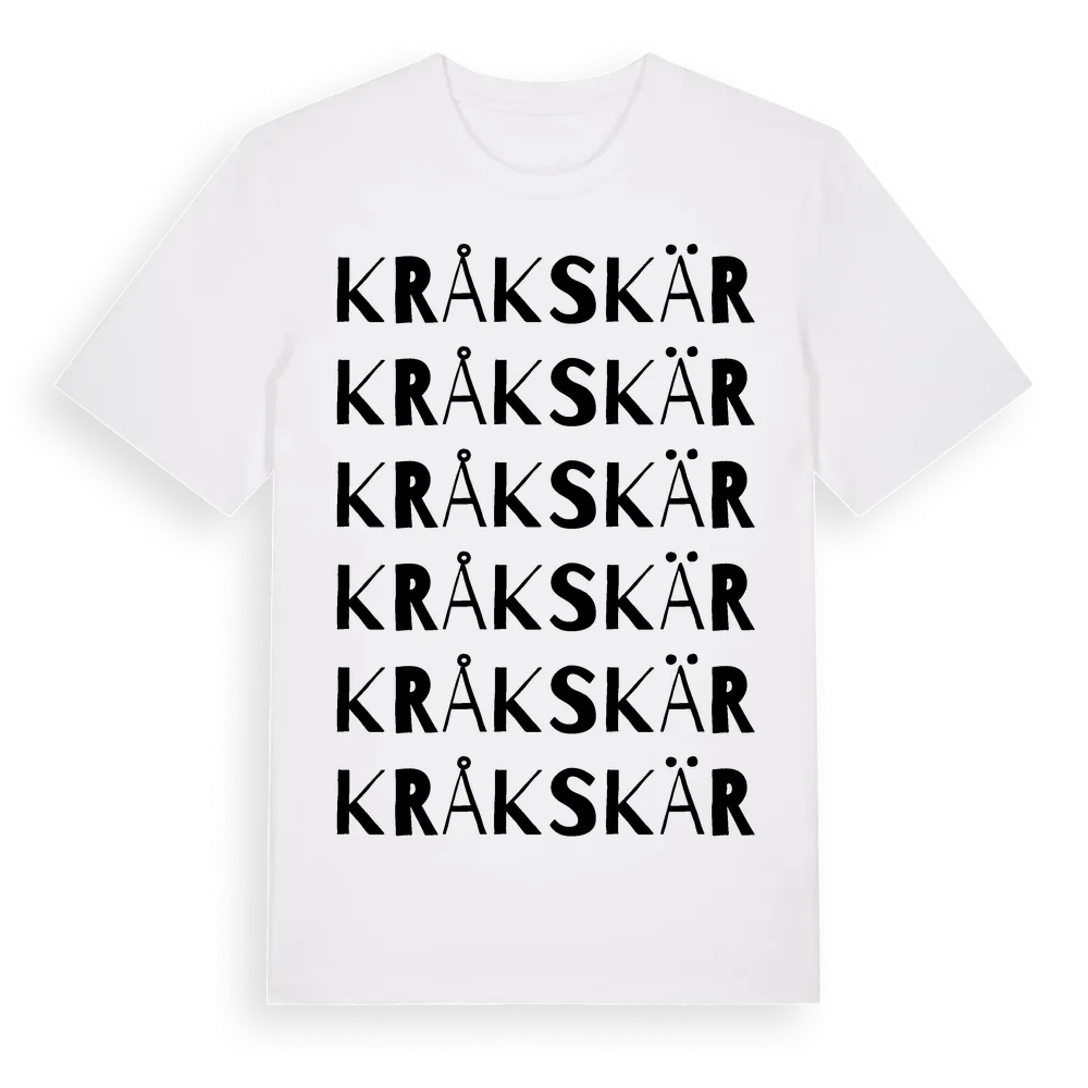 Kråkskär ordlek t-shirt i miljö