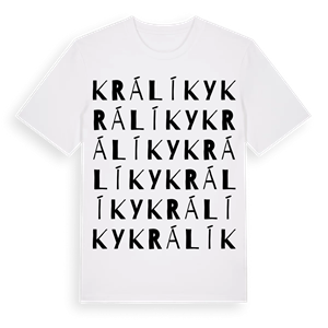 Králíky ordlek t-shirt – ekologisk bomull t-shirt från Pinshirt