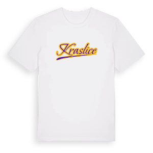 Kraslice baseball t-shirt – ekologisk bomull t-shirt från Pinshirt