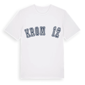 Kroměříž college t-shirt – ekologisk bomull t-shirt från Pinshirt