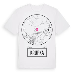 Krupka t-shirt – ekologisk bomull t-shirt från Pinshirt