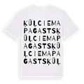 Ķūļciema pagasts ordlek t-shirt