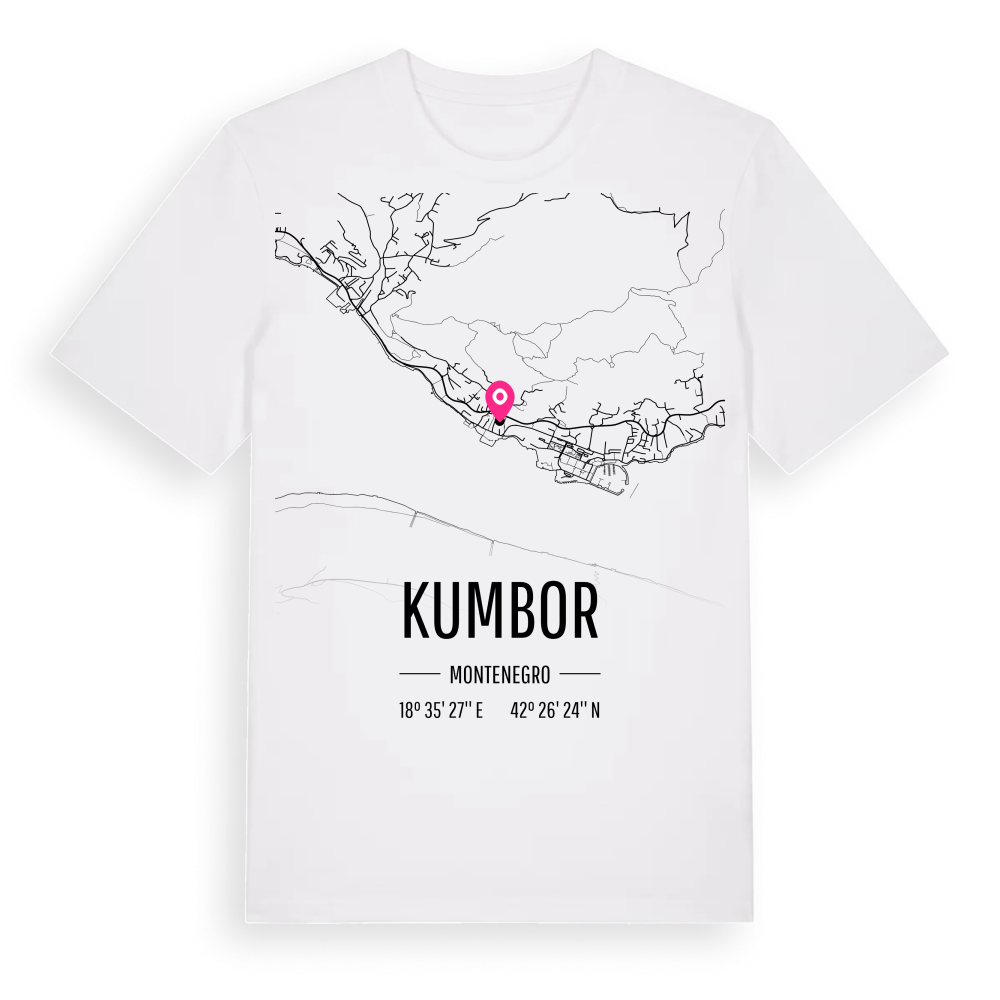 Kumbor karta t-shirt – White, i miljö