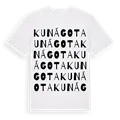 Kunágota ordlek t-shirt