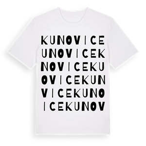 Kunovice ordlek t-shirt – ekologisk bomull t-shirt från Pinshirt