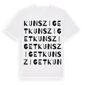 Kunsziget ordlek t-shirt