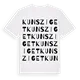 Kunsziget ordlek t-shirt
