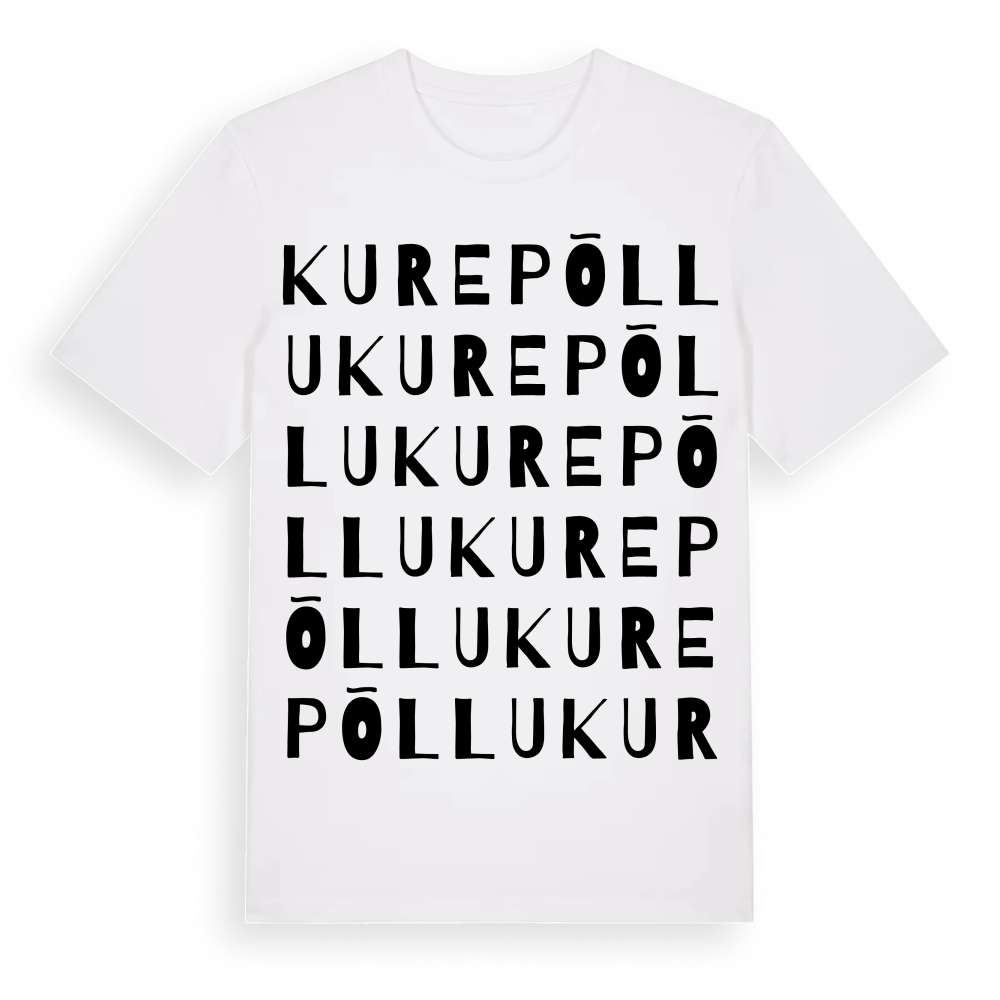 Kurepõllu ordlek t-shirt – White, i miljö