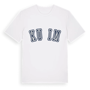 Kuřim college t-shirt – ekologisk bomull t-shirt från Pinshirt