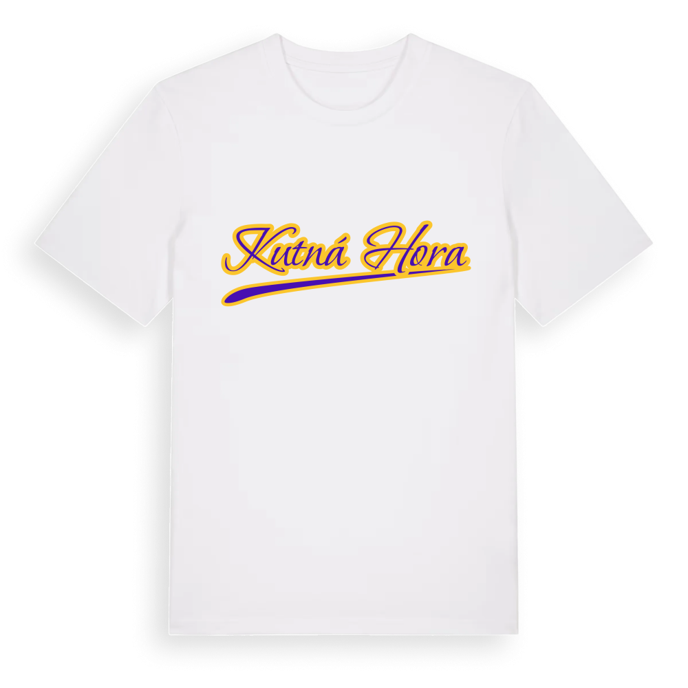 Kutná Hora baseball t-shirt – White, i miljö