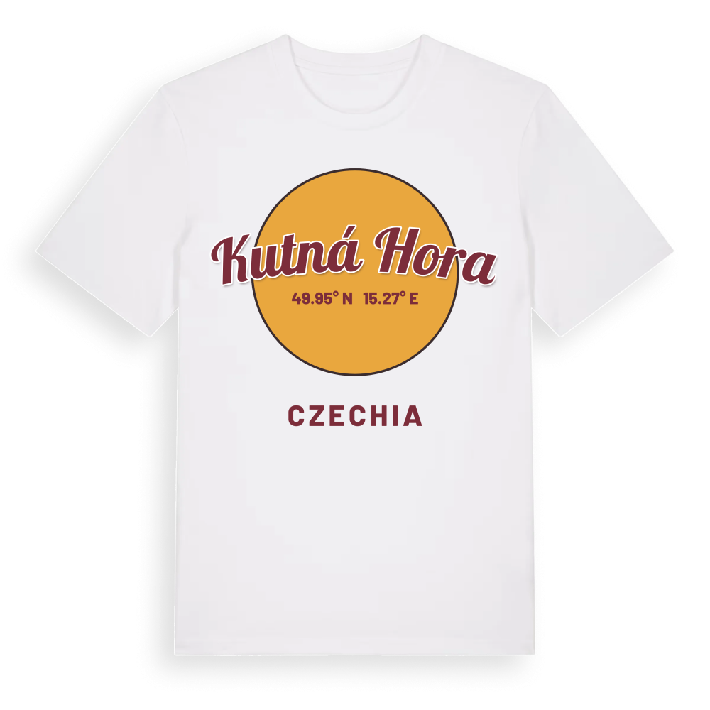 Kutná Hora cirkel t-shirt – White, i miljö