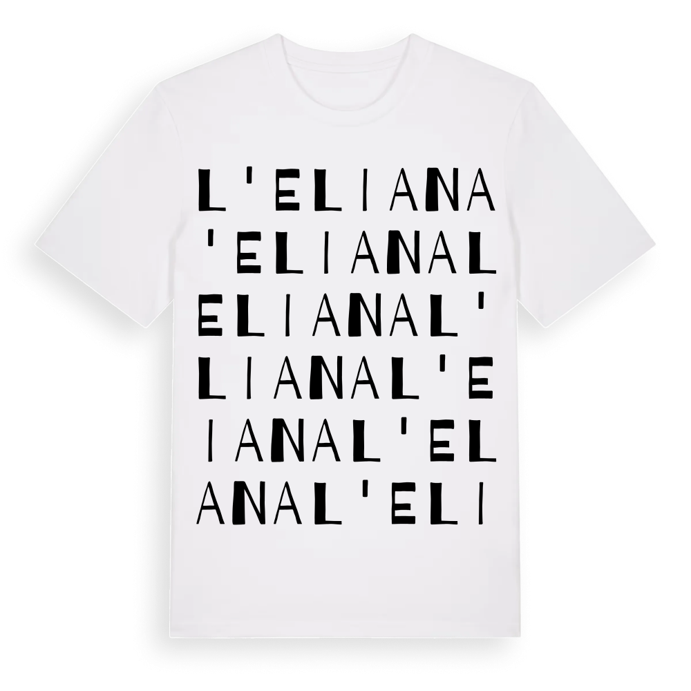 l'Eliana ordlek t-shirt – White, i miljö