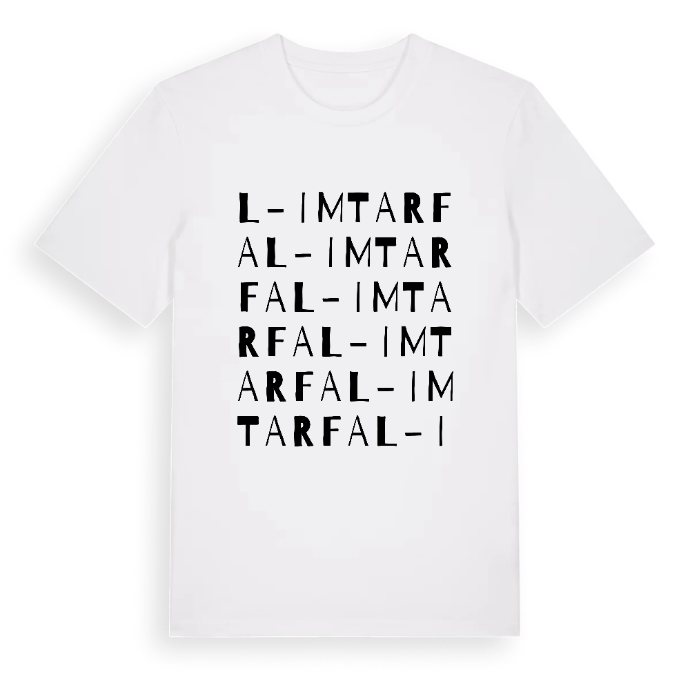 L-Imtarfa ordlek t-shirt – White, i miljö