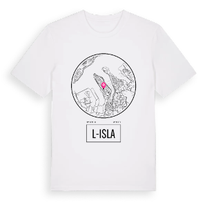 L-Isla t-shirt – ekologisk bomull t-shirt från Pinshirt