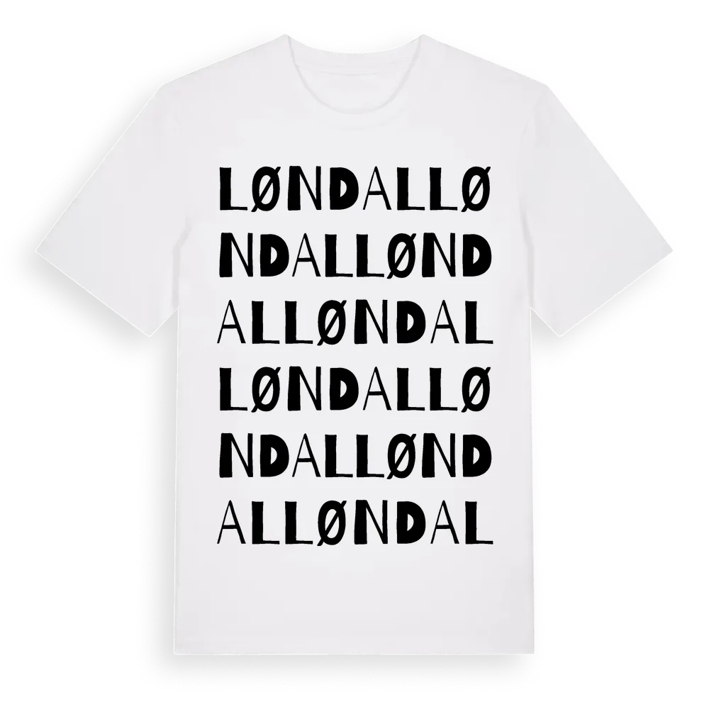 Løndal ordlek t-shirt i miljö