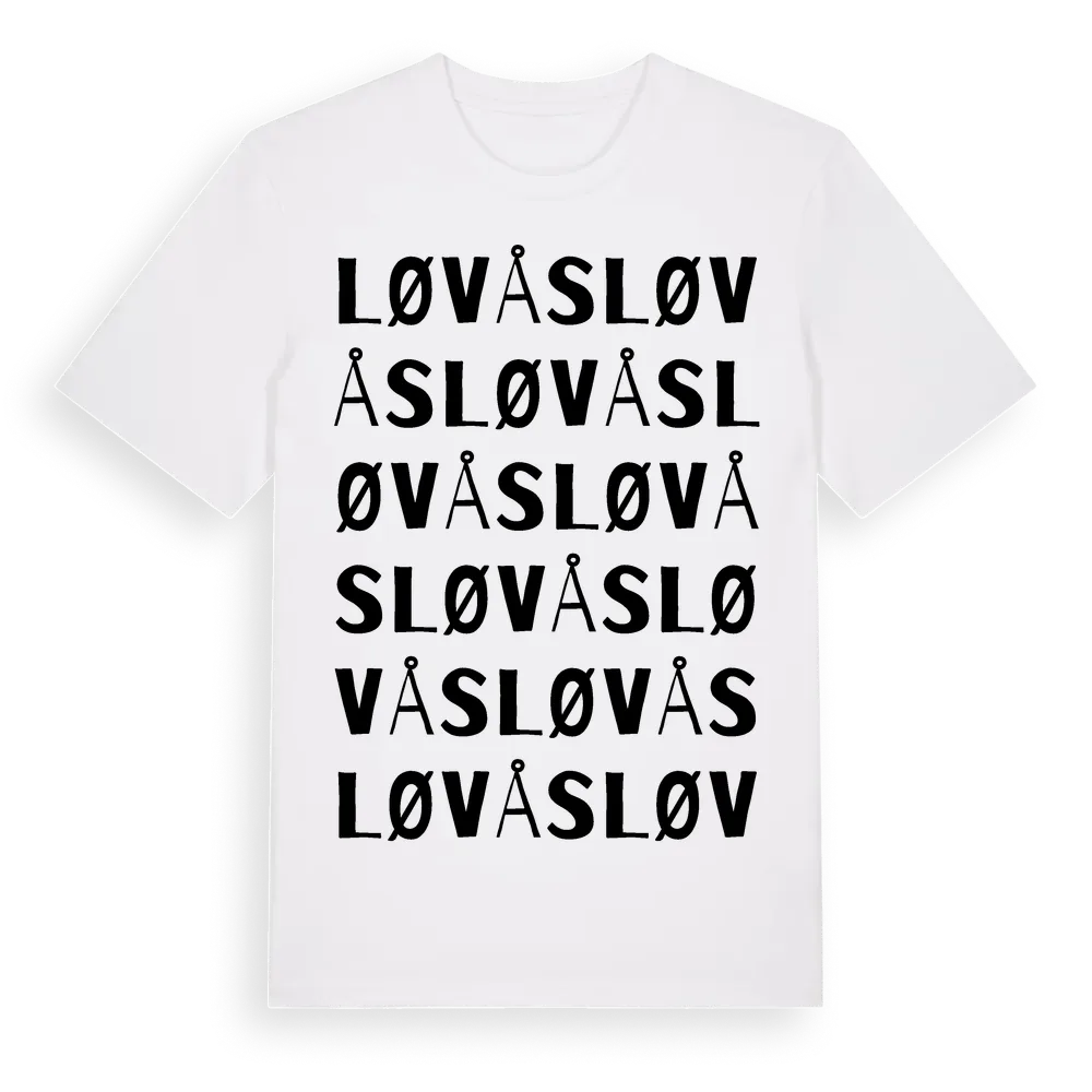 Løvås ordlek t-shirt i miljö