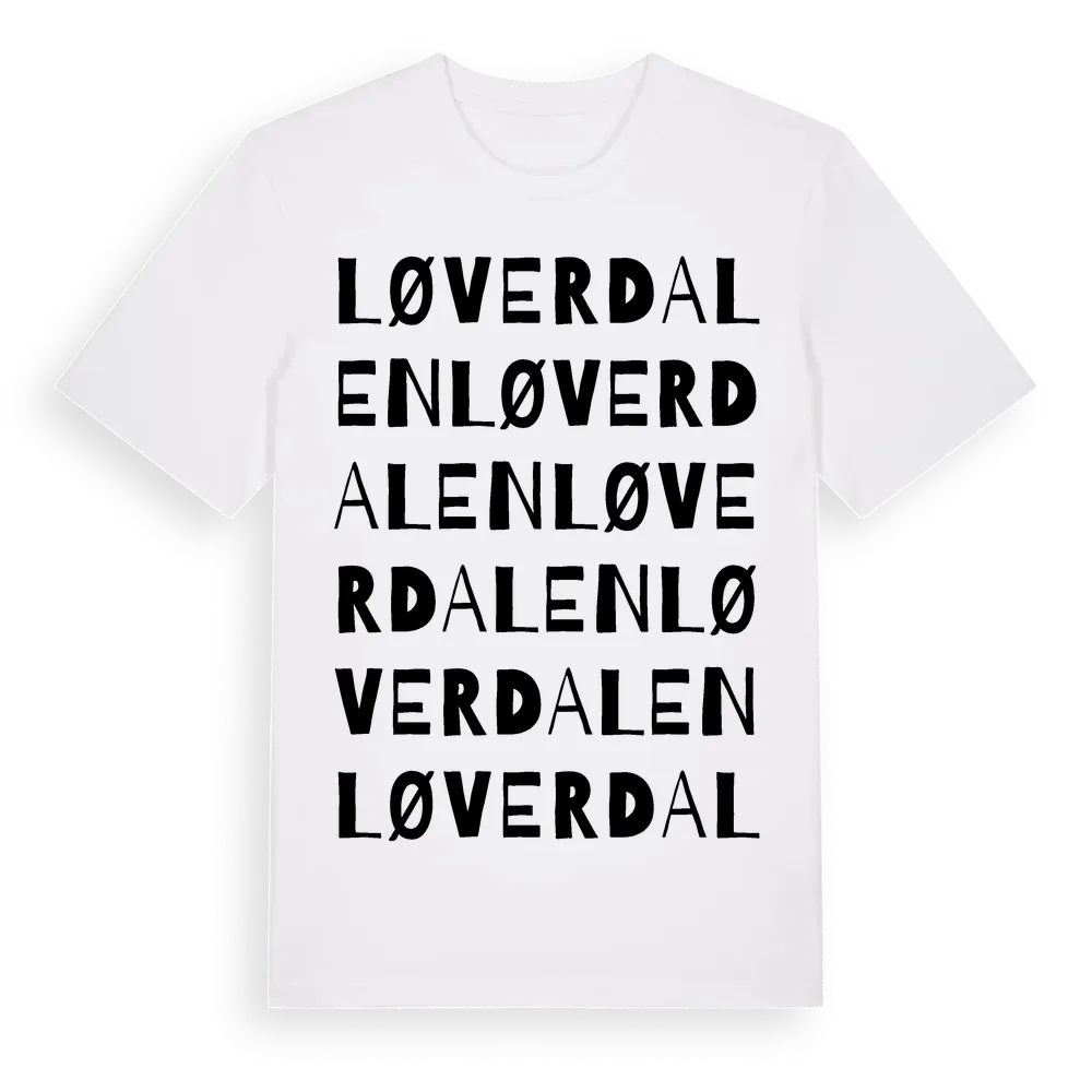 Løverdalen ordlek t-shirt i miljö