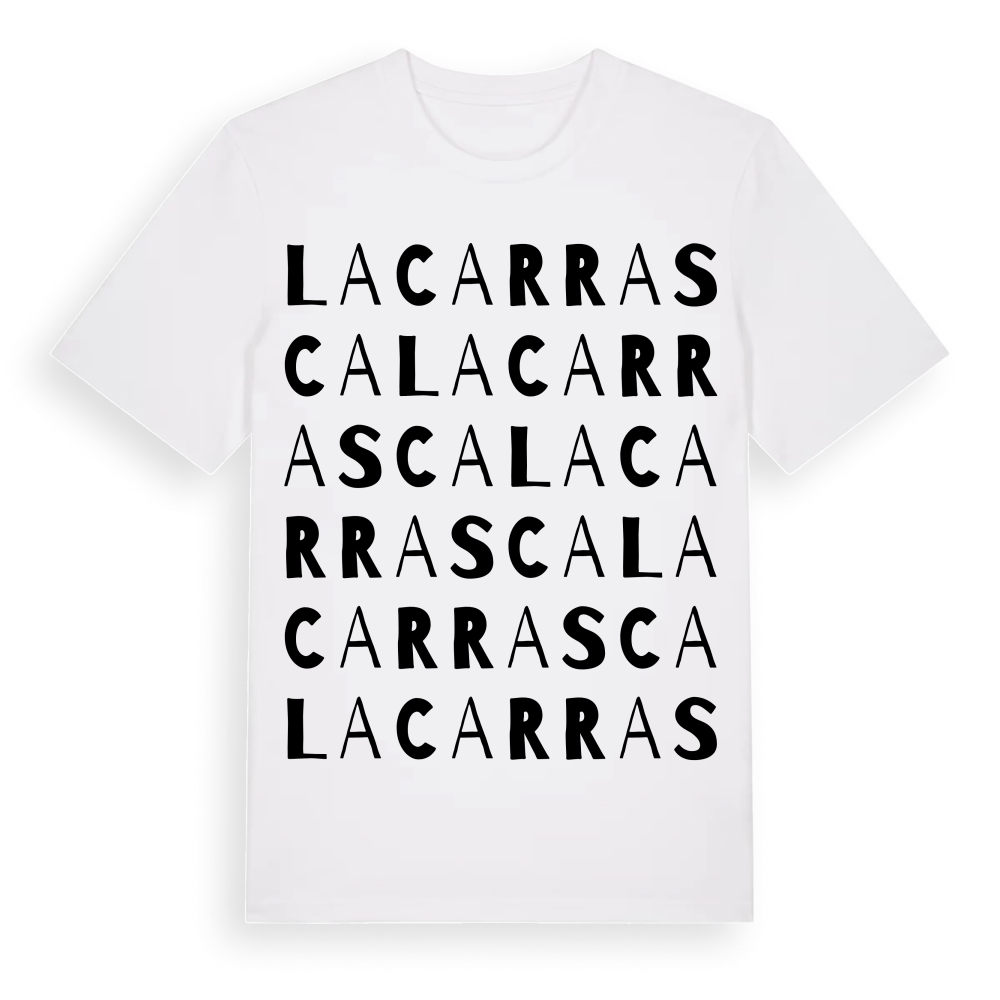 la Carrasca ordlek t-shirt – White, i miljö