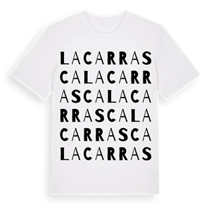 la Carrasca ordlek t-shirt – ekologisk bomull t-shirt från Pinshirt