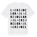la Creu del Grau ordlek t-shirt