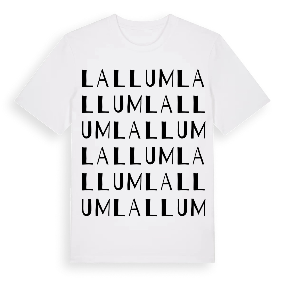 la Llum ordlek t-shirt – White, i miljö
