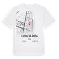 la Malva-rosa karta t-shirt
