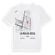 la Malva-rosa karta t-shirt