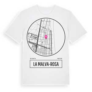 la Malva-rosa t-shirt – ekologisk bomull t-shirt från Pinshirt