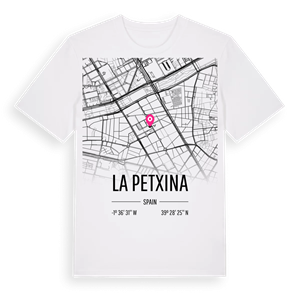 la Petxina karta t-shirt – ekologisk bomull t-shirt från Pinshirt
