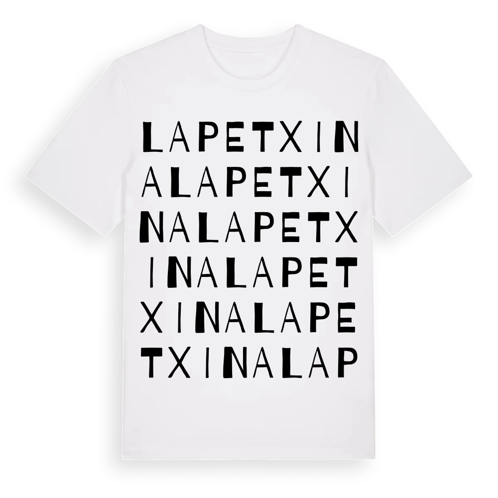 la Petxina ordlek t-shirt – White, i miljö