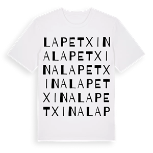 la Petxina ordlek t-shirt – ekologisk bomull t-shirt från Pinshirt