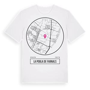 la Pobla de Farnals t-shirt – ekologisk bomull t-shirt från Pinshirt